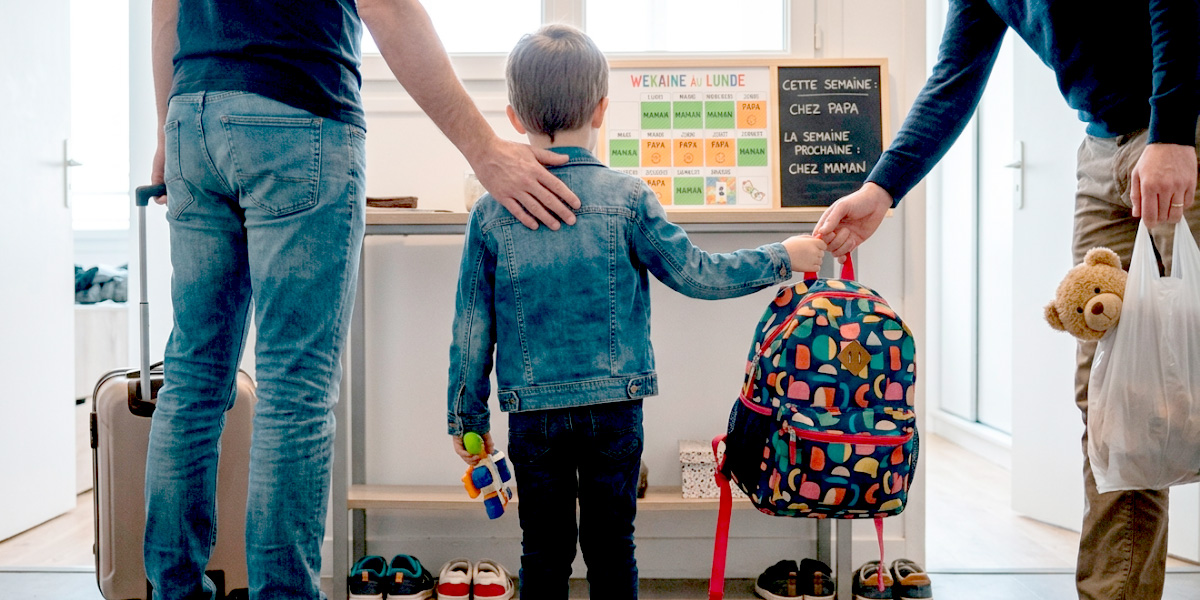 droit de visite, droit d'hébergement, divorce, garde enfant